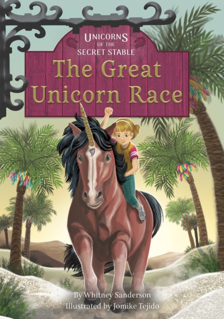 Book cover of: Great Unicorn Race. By: Whitney Sanderson