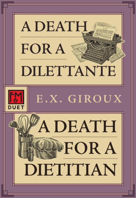 Book cover of: Death for a Dilettante/A Death for a Dietician