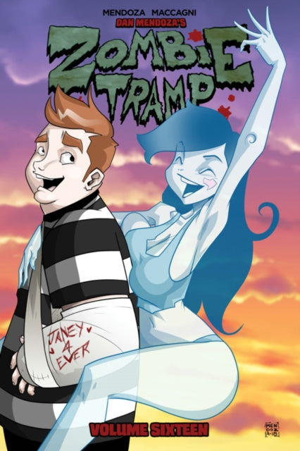 Book cover of: Zombie Tramp Volume 16: Dead Love. By: Dan Mendoza