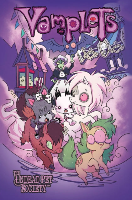 Book cover of: Vamplets: The Undead Pet Society. By: Gayle Middleton