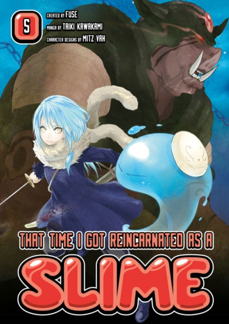 Book cover of: That Time I Got Reincarnated As A Slime 5. By: Fuse (Manga author)