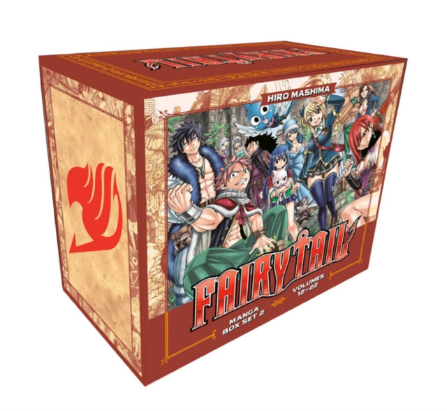 Book cover of: Fairy Tail Manga Box Set 2. By: Hiro Mashima