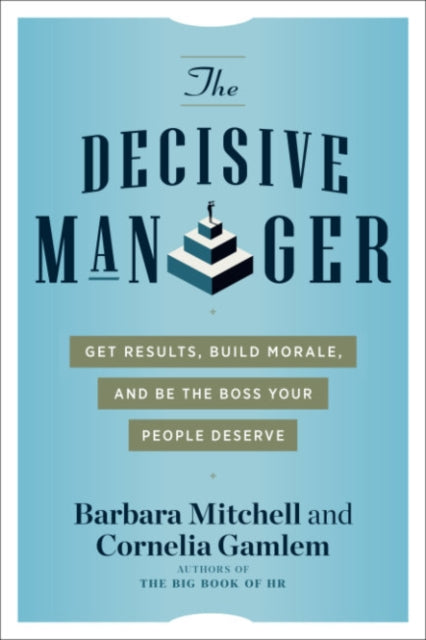 Book cover of: Decisive Manager. By: Barbara Mitchell