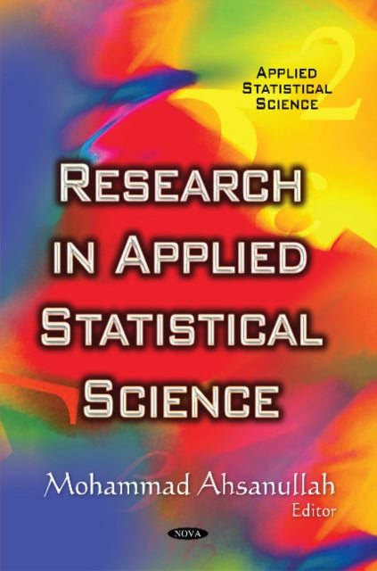 Book cover of: Research in Applied Statistical Science. By: Mohammad Ahsanullah