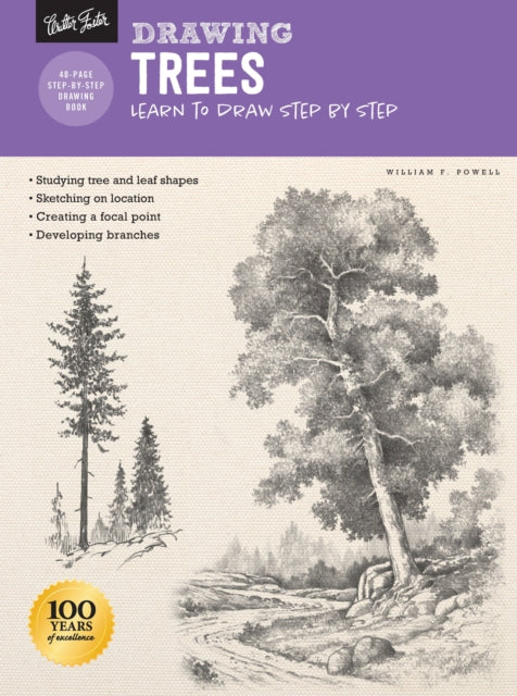 Drawing: Trees with William F. Powell, Learn to draw step by step 9781633227798 William F. Powell