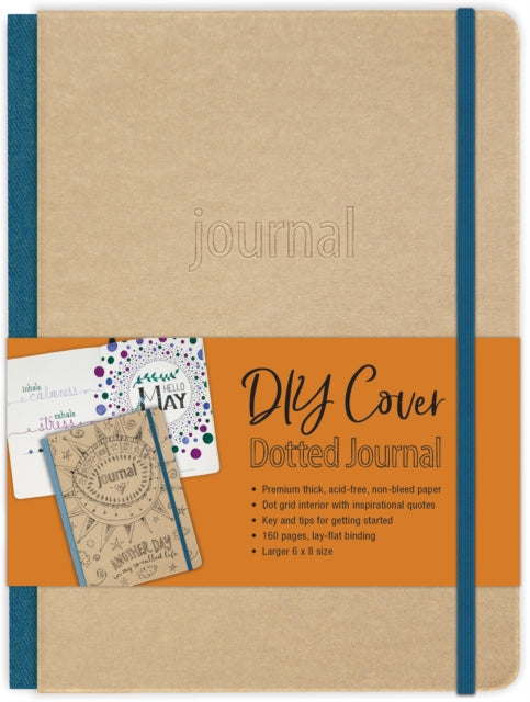 Book cover of: DIY Cover Dotted Journal. By: Ellie Claire