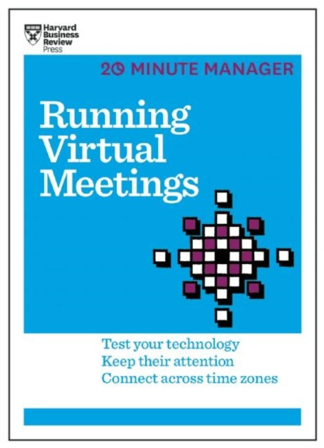Book cover of: Running Virtual Meetings (HBR 20-Minute Manager Series). By: Harvard Business Review