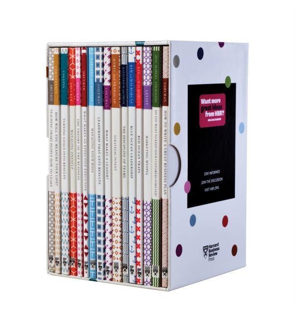 Book cover of: HBR Classics Boxed Set (16 Books). By: Harvard Business Review Harvard Business Review