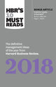 Book cover of: HBR's 10 Must Reads 2018. By: Michael E. Porter