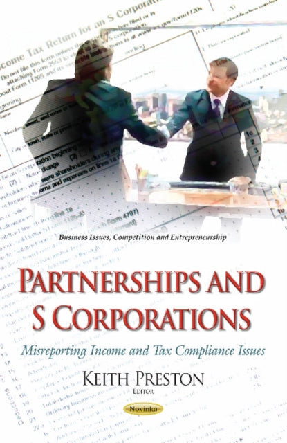 Book cover of: Partnerships & S Corporations. By: Keith Preston