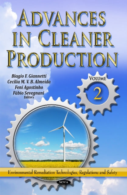 Book cover of: Advances in Cleaner Production. By: Biagio F. Giannetti