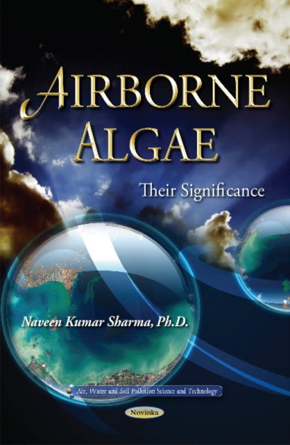 Book cover of: Airborne Algae. By: Naveen Kumar Sharma