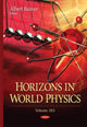 Book cover of: Horizons in World Physics. By: Albert Reimer