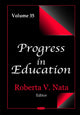 Book cover of: Progress in Education. By: Roberta V. Nata