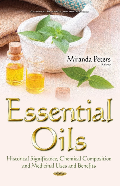 Book cover of: Essential Oils. By: Miranda Peters