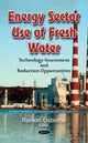 Book cover of: Energy Sector Use of Fresh Water. By: Ramon Osborne