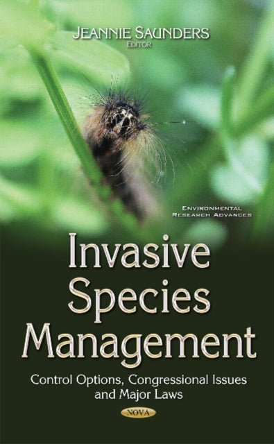 Book cover of: Invasive Species Management. By: Jeannie Saunders