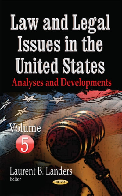 Book cover of: Law & Legal Issues in the United States. By: Laurent B. Landers