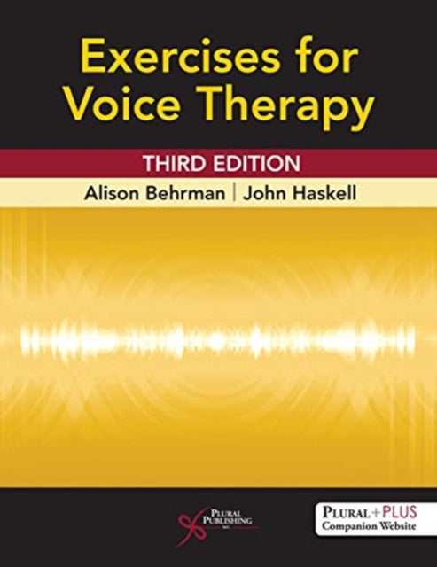 Book cover of: Exercises for Voice Therapy. By: Alison Behrman