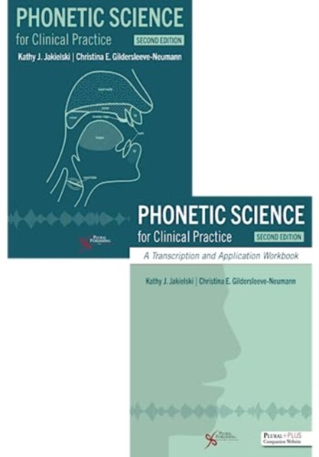 Book cover of: Phonetic Science for Clinical Practice Bundle (Textbook and Workbook)