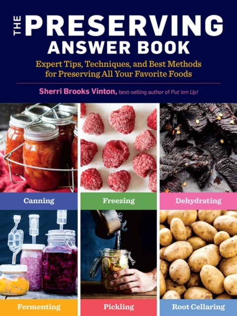 Book cover of: Preserving Answer Book. By: Sherri Brooks Vinton