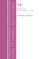 Book cover of: Code of Federal Regulations, Title 14 Aeronautics and Space 60-109, Revised as of January 1, 2021. By: Office Of The Federal Register (U.S.)