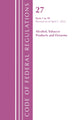 Book cover of: Code of Federal Regulations, Title 27 Alcohol Tobacco Products and Firearms 1-39, Revised as of April 1, 2022. By: Office Of The Federal Register (U.S.)