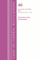 Book cover of: Code of Federal Regulations, Title 40 Protection of the Environment 52.01-52.1018, Revised as of July 1, 2022. By: Office Of The Federal Register (U.S.)