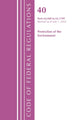 Book cover of: Code of Federal Regulations, Title 40 Protection of the Environment 63.600-63.1199, Revised as of July 1, 2022. By: Office Of The Federal Register (U.S.)