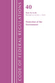 Book cover of: Code of Federal Regulations, Title 40 Protection of the Environment 82-84, Revised as of July 1, 2022. By: Office Of The Federal Register (U.S.)