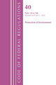Book cover of: Code of Federal Regulations, Title 40 Protection of the Environment 150-189, Revised as of July 1, 2022. By: Office Of The Federal Register (U.S.)