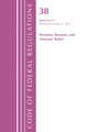 Book cover of: Code of Federal Regulations, TITLE 38 PENSIONS BONUSES 0-17, Revised as of July 1, 2022. By: Office Of The Federal Register (U.S.)