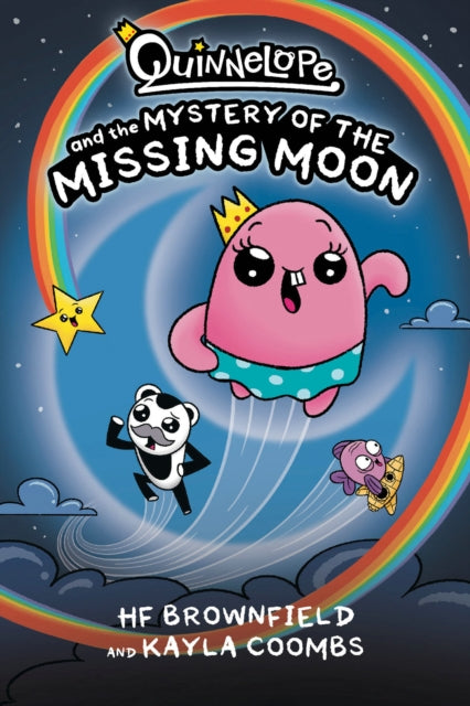 Book cover of: Quinnelope and the Mystery of the Missing Moon. By: H. F. Brownfield
