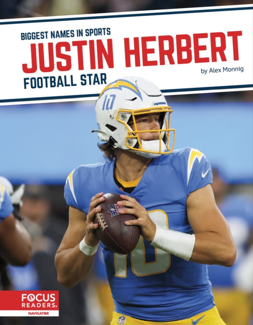 Book cover of: Justin Herbert. By: Todd Kortemeier