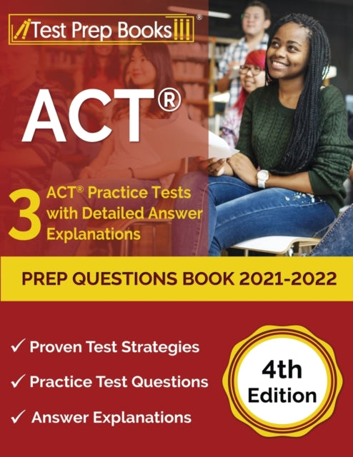 Book cover of: ACT Prep Questions Book 2021-2022