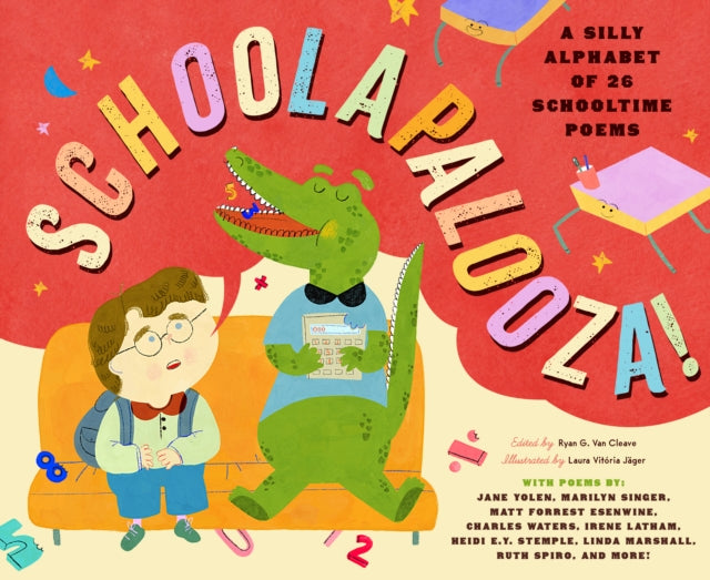 Book cover of: Schoolapalooza. By: Bushel & Peck Books