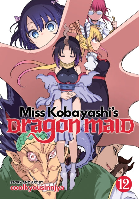 Book cover of: Miss Kobayashi's Dragon Maid Vol. 12. By: Coolkyousinnjya