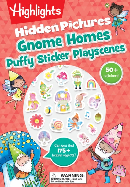 Book cover of: Gnome Homes Hidden Pictures Puffy Sticker Playscenes