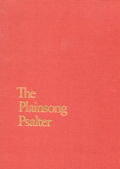 Book cover of: Plainsong Psalter. By: James Litton
