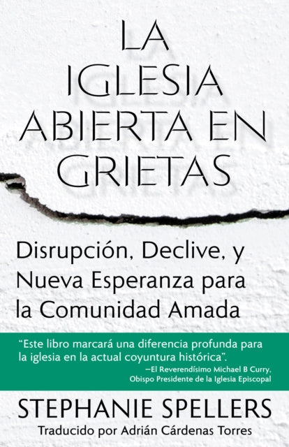 Book cover of: La iglesia abierta en grietas. By: Cardenas SPELLERS