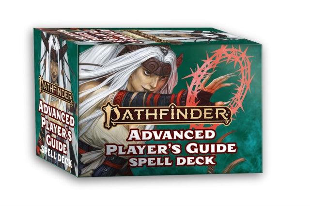 Book cover of: Pathfinder Advanced Player’s Guide Spell Cards (P2)
