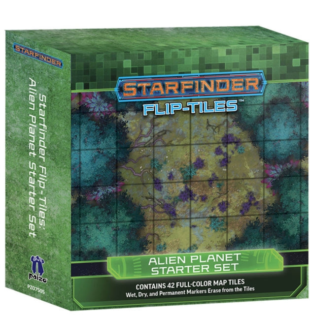 Book cover of: Starfinder Flip-Tiles: Alien Planet Starter Set