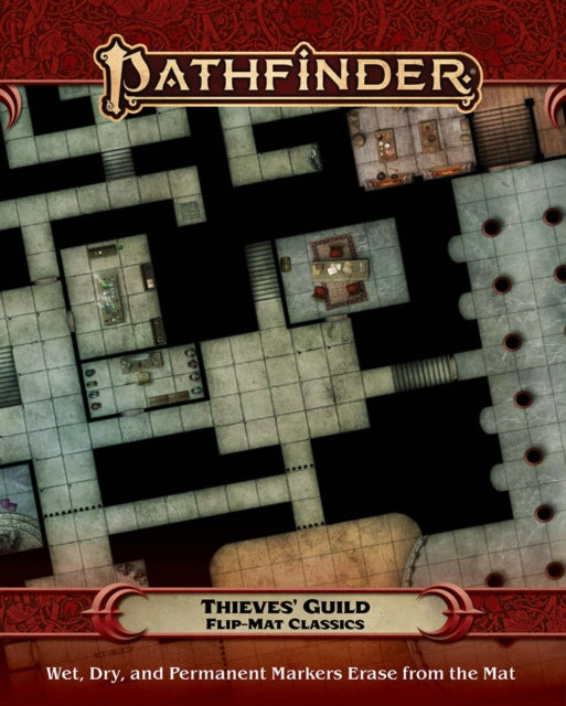 Book cover of: Pathfinder Flip-Mat Classics: Thieves’ Guild