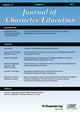 Book cover of: Journal of Character Education Vol 13 Issue 1. By: Jacques S. Benninga