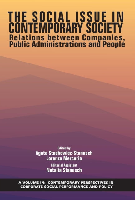 Book cover of: Social Issue in Contemporary Society. By: Agata Stachowicz-Stanusch