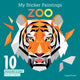 Book cover of: My Sticker Paintings: Zoo. By: Logan Powell