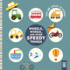 Wheels, Wings, and Other Speedy Things, Over 60 Vehicles to Discover 9781641243926 Rebecca Weerasekera