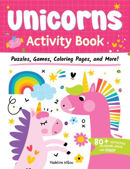 Book cover of: Unicorns Activity Book. By: Clorophyl Editions
