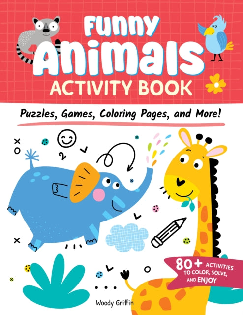 Book cover of: Funny Animals Activity Book. By: Clorophyl Editions