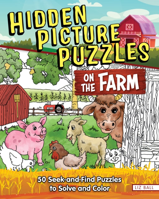 Book cover of: Hidden Picture Puzzles on the Farm